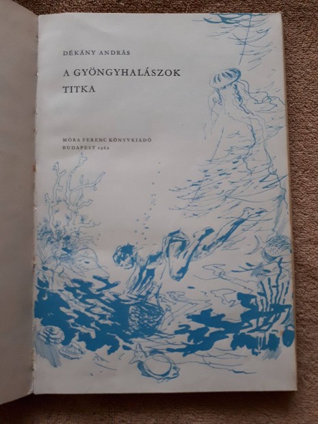 Dkny Andrs: A gyngyhalszok titka 1962
