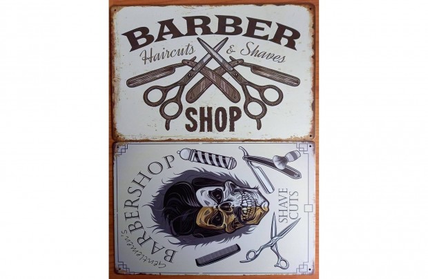 Dekorcis fm tbla (Barber Shop - Hajvgs & Borotvls)