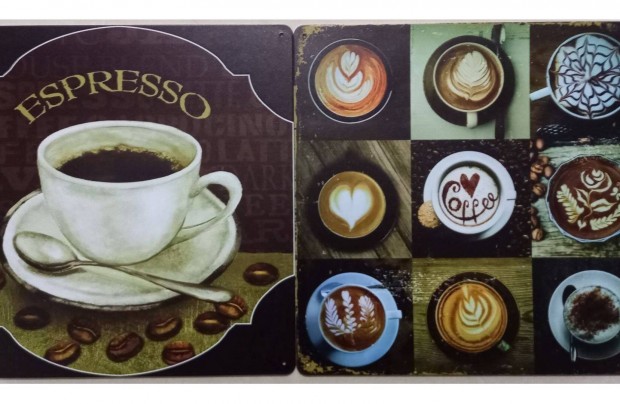 Dekorcis fm tbla (Espresso - Cappuccino Diszit Mintk ) 30X30cm