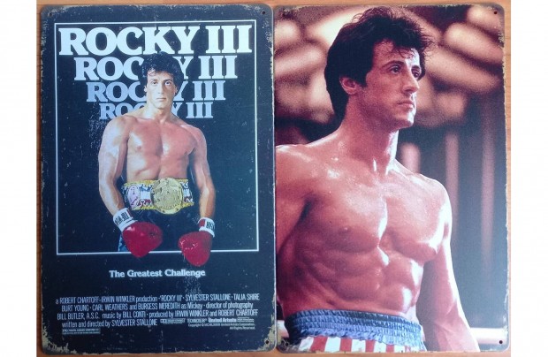 Dekorcis fm tbla (Rocky III. - Sylvester Stallone)