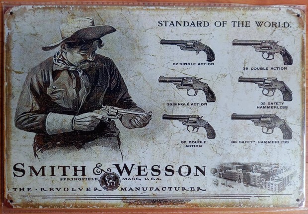 Dekorcis fm tbla (Smith & Wesson Springfield U.S.A. - Revolver Gy