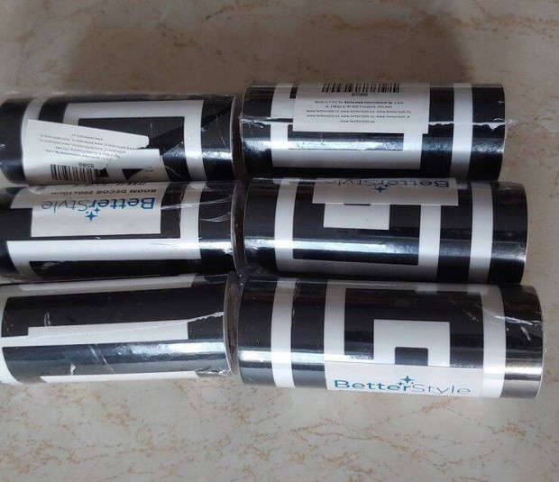 Dekorcsík, tapétacsík 6x2m Görögmintás