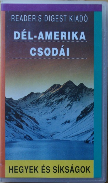 Dl-Amerika csodi - hegyek s sksgok - VHS kazetta