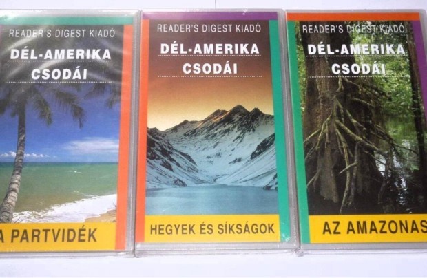 Dl - Amerika Csodi 3Xvhs Readers Digest Egyben elad