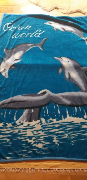Delfin mintás ágytakaró 150*200cm