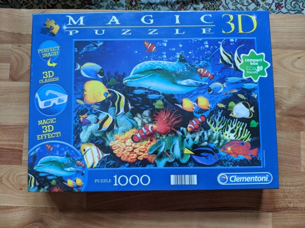 Delfines 3D puzzle 1000
