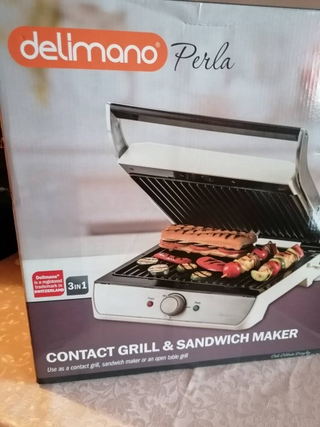 Delimano Perla elektromos grill 