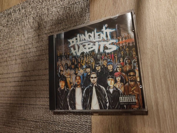 Delinquent Habits rap cd