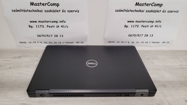 Dell 5580, i5-7440HQ, 16gb ram, 256 ssd, számla, garancia