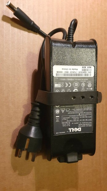 Dell 90W 19,5V 4,62A eredeti laptop notebook adapter tlt jszer!