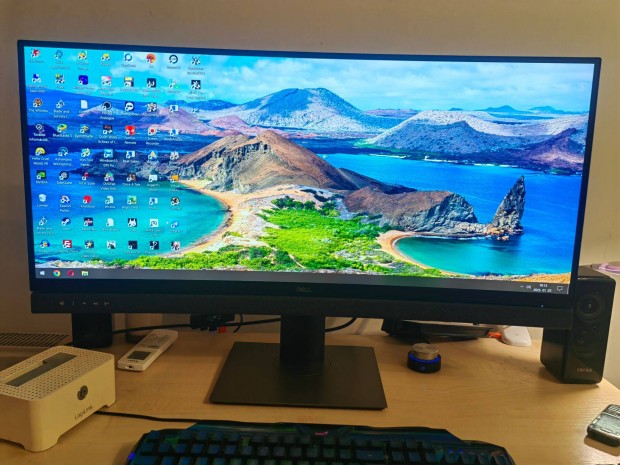 Dell C3422WE 34" 3440x1440 IPS velt monitor, beszmts