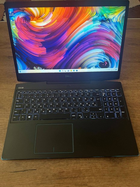 Dell G3 Magyar Gamer Laptop i7 9750H 16GB DDR4 512SSD 1TB Gtx 1660 6GB