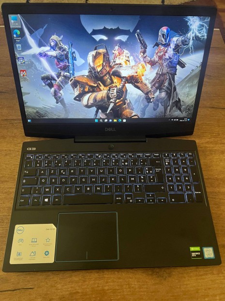 Dell Gamer Laptop 15.6"FHD i5 9300H 16GB DDR4 512GB SSD Gtx 1650 4Gb
