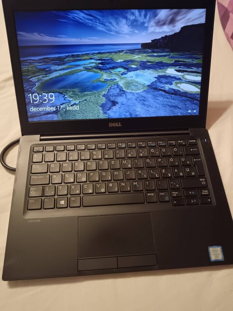 Dell Latitude 7280 laptop, Windows 10 opercis rendszerrel elad