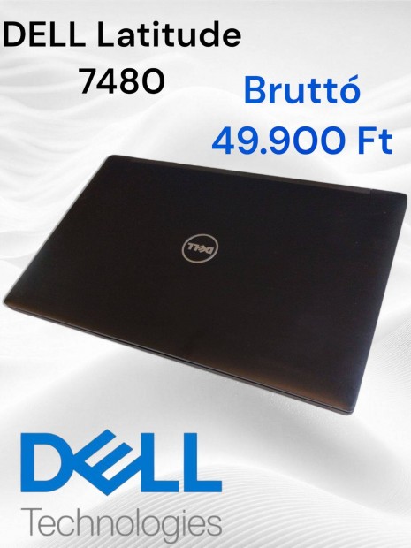 Dell Latitude 7480 6th genercis I7-es processzor