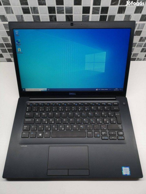 Dell Latitude 7480 laptop 14", Intel i5, 8Gb, 256Gb SSD, Magyar, USB-C