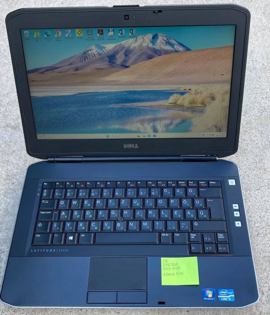 Dell Latitude E5430 laptop Core i5, 8 GB RAM, 256 SSD, 14", CD-DVD,