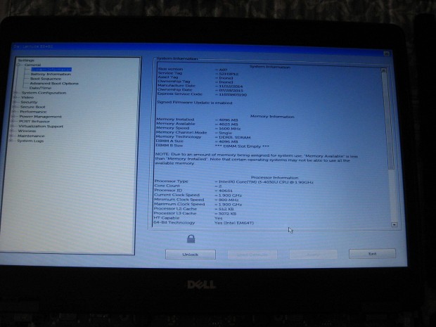 Dell Latitude E5450 hibs laptop elad!