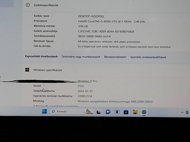 Dell Latitude E5540 laptop alkatrszek