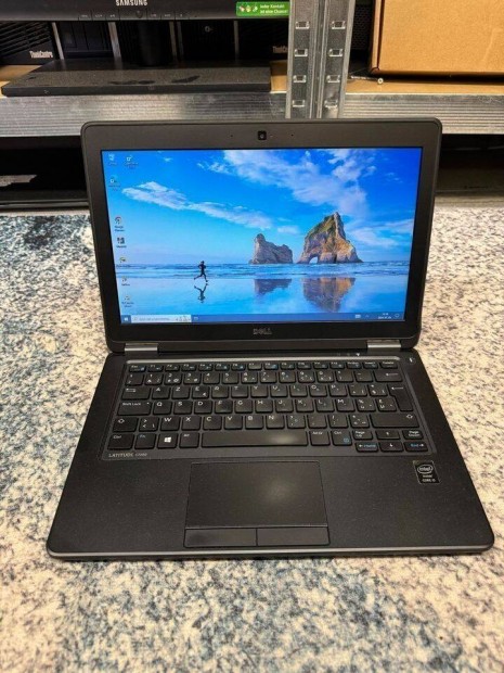 Dell Latitude E7250 5. gen. I5 laptop (4X2300 Mhz, 8 GB DDR3, 128 GB)