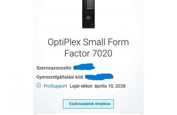 Dell Oplx7020SF, Ci5-14500, 16G, 512ssd, 2tb HDD, Windows11, 3év gari