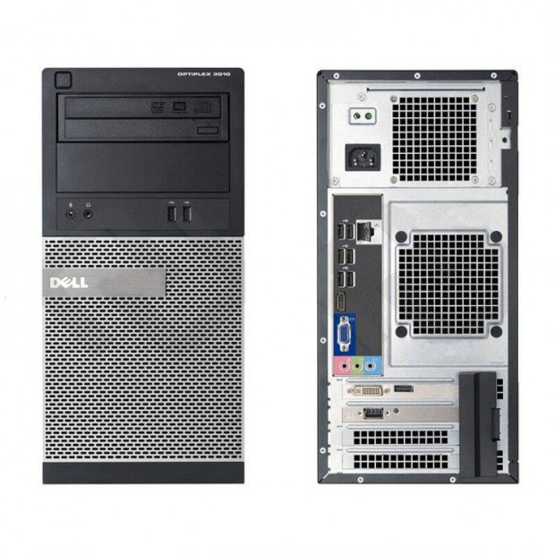 Dell Optiplex 3010 hasznlt PC / i3-3220 - 8GB RAM - 120GB SSD