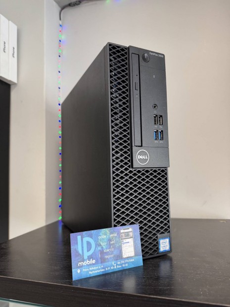 Dell Optiplex 3050 asztali PC, 8GB RAM, Intel i5-7, Garancia