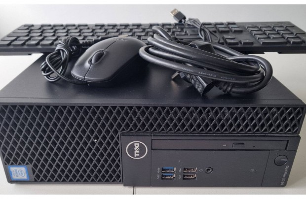Dell Optiplex 3050 asztali PC, i3-7100, 8GB RAM/128 GB SSD , Win11 Pro