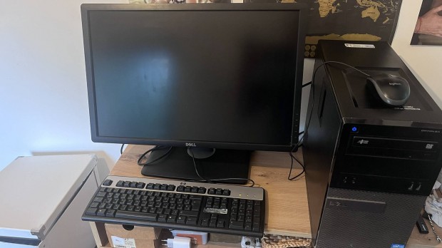 Dell Optiplex 390 komplett asztali gp monitorral