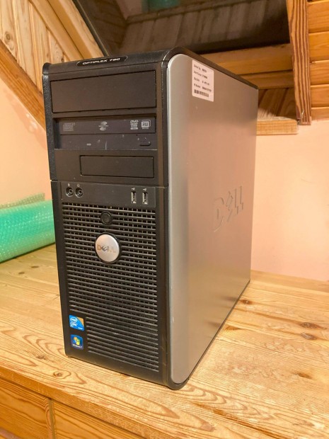 Dell Optiplex 780 (4 mag, 8GB RAM, 120GB SSD, 320GB HDD)