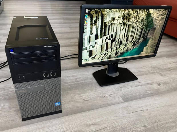 Dell Optiplex 990 pc asztali szmtgp + monitor