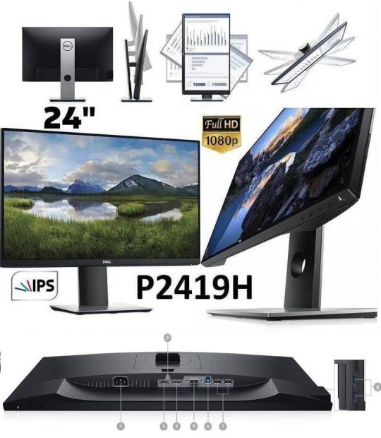 Dell P2419H IPS LED Monitor