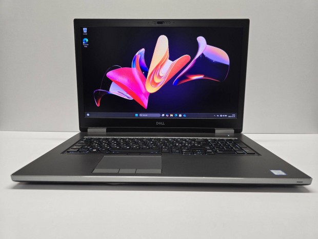 Dell Precision 7740 munkalloms 17.3" i7-9850H/32GB/1Tbnvme/4K/Radeon