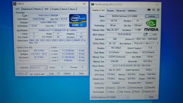 Dell Precision M6600 (i7/16gb/Gtx560m)