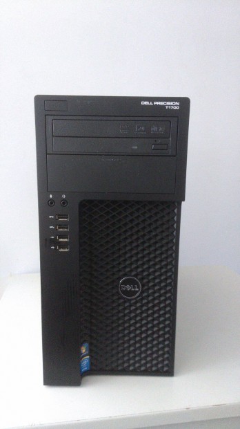 Dell Precision T1700 MT-E3-1271v3 8 GB RAM 256 GB j SSD DVD-RW W10Po