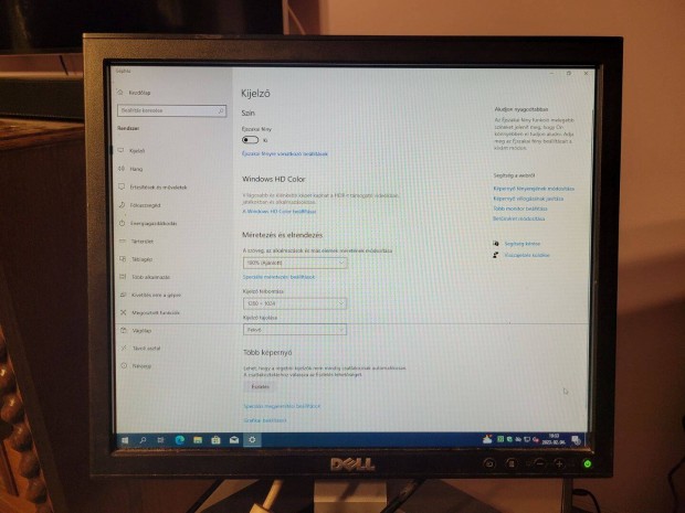 Dell TFT monitor P170St (17") hibs