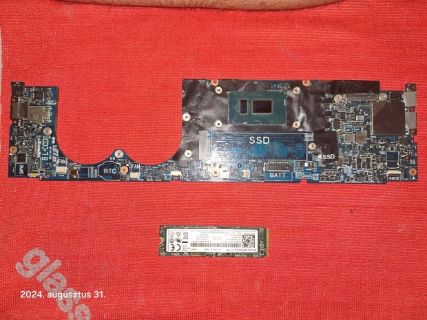 Dell XPS 13 9370 / I7 8550U / 16G Memria Mainboard Alkatrsznek!