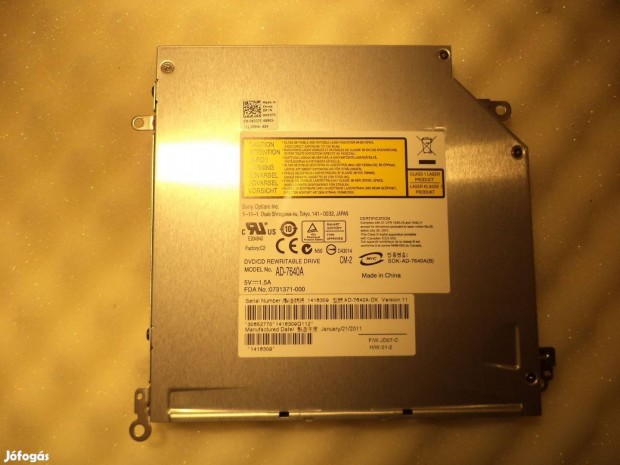 Dell XPS M1530 12.7MM Tlca Nlkli IDE DVD r K937C 0K937C