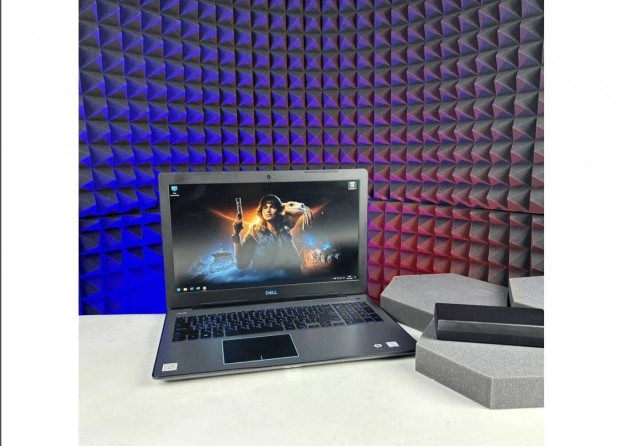 Dell laptop elad 17 colos Core i7-8700H 256 GB Nvme SSD