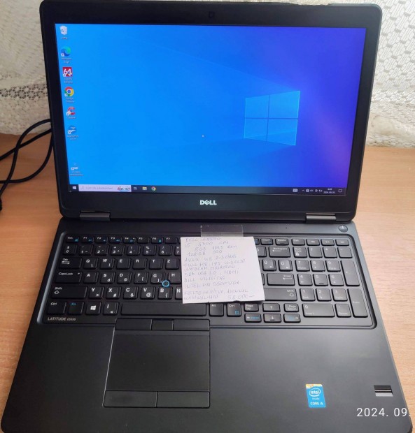 Dell latitude E5550 zleti laptop garancival