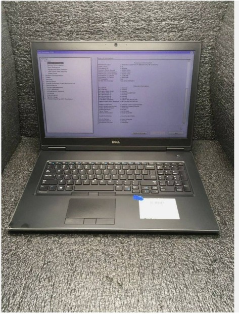 Dell precision laptop elad i7-8700H Quadro P3200 6GB