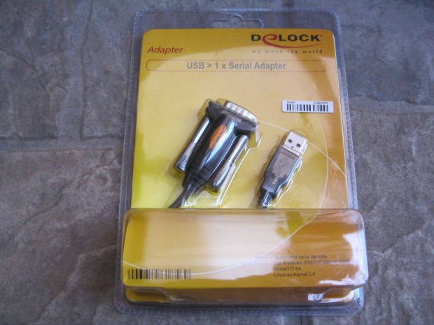 Delock USB soros port átalakító adapter