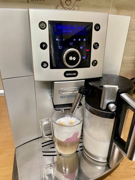 Delonghi Perfecta Cappuccino feljtott automata kvgp kvfz gar