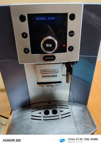 Delonghi Perfecta Cappucino alkatrsznek