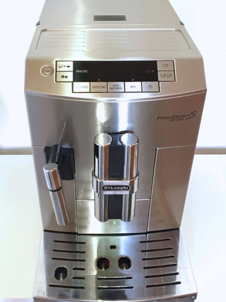 Delonghi Primadonna S Deluxe tejtartályos automata kávégép