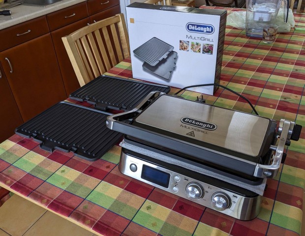 Delonghi barbecue kontakt grill grillsütő nagy teljesítményű