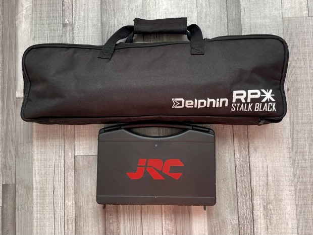 Delphin Stalk Rpx rodpod & JRC Radar DR 2+1 kapsjelz