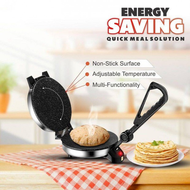 Delta Tortilla sütő, 900W - rozsdamentes acél (4635870)