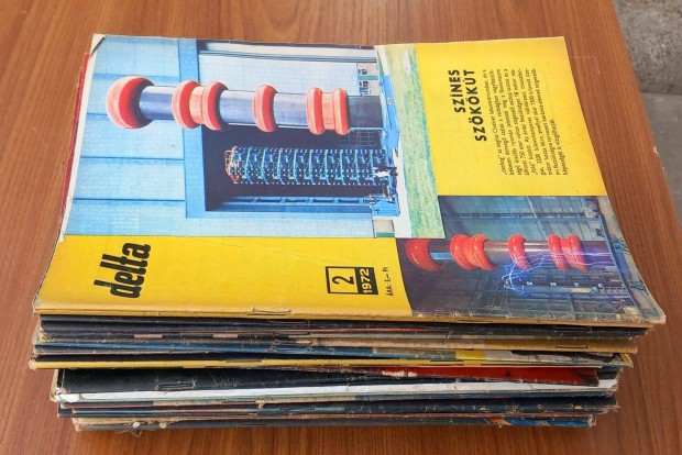 Delta - Tudomnyos technikai magazin 32 szma, 1969-1989