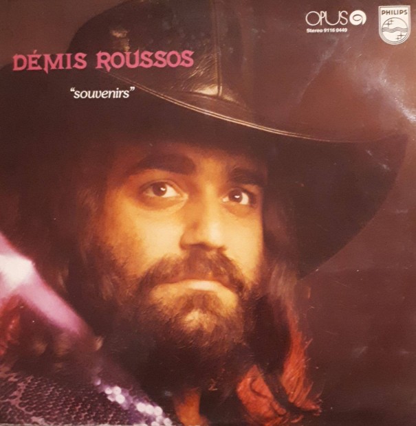 Dmis Roussos: Souvenirs 1975. Czechoslovakia LP, bakelit